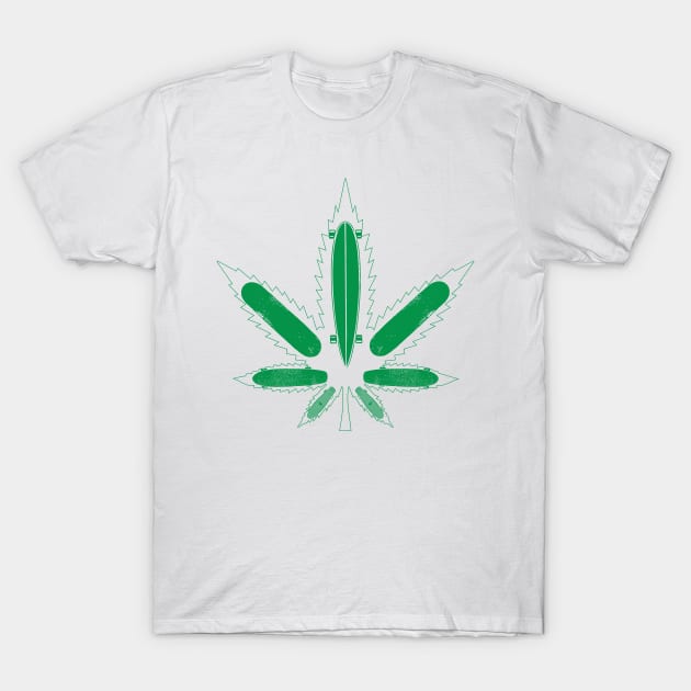 Weed Board T-Shirt by jonathanmor